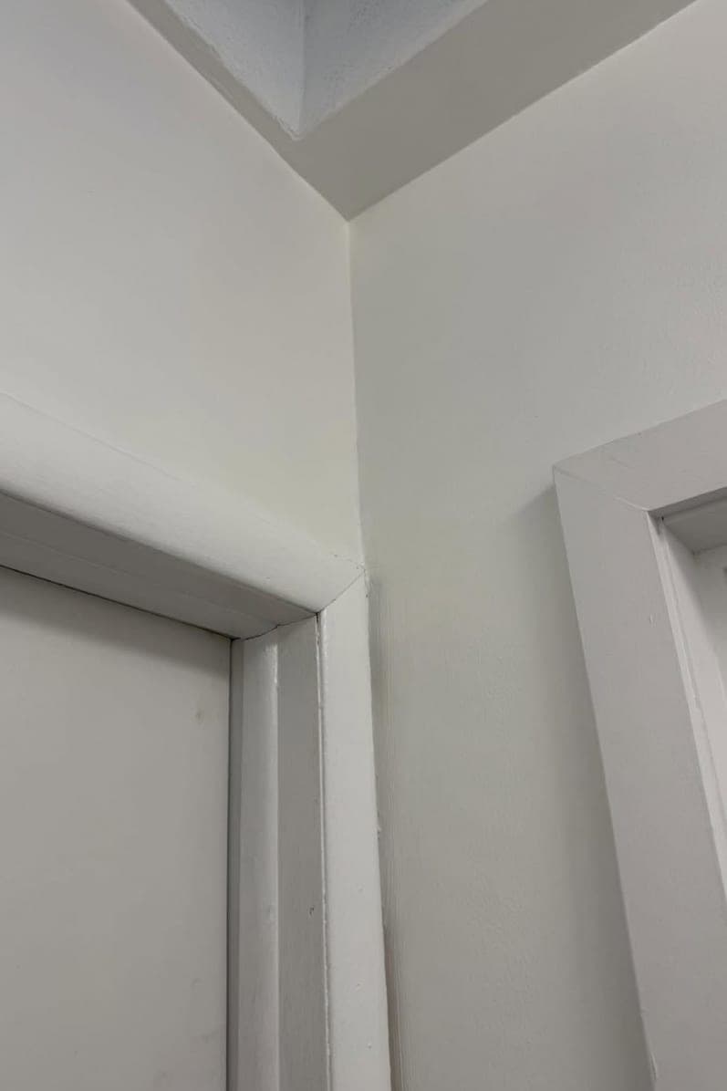 After: Finished coat, clean edges, room handed back.